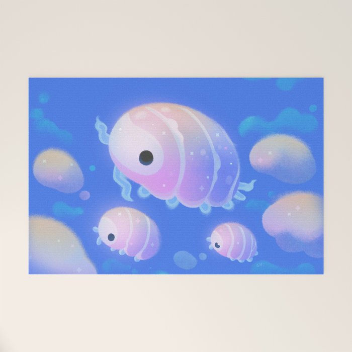 Cloud isopod Welcome Mat Gallery Image 1