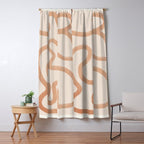Abstract line art 75 Window Curtain Gallery Image 5