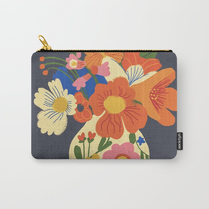 Nasturtium Carry All Pouch Gallery Image 1