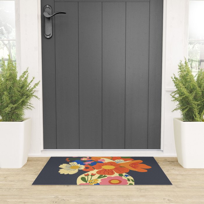 Nasturtium Welcome Mat Gallery Image 3
