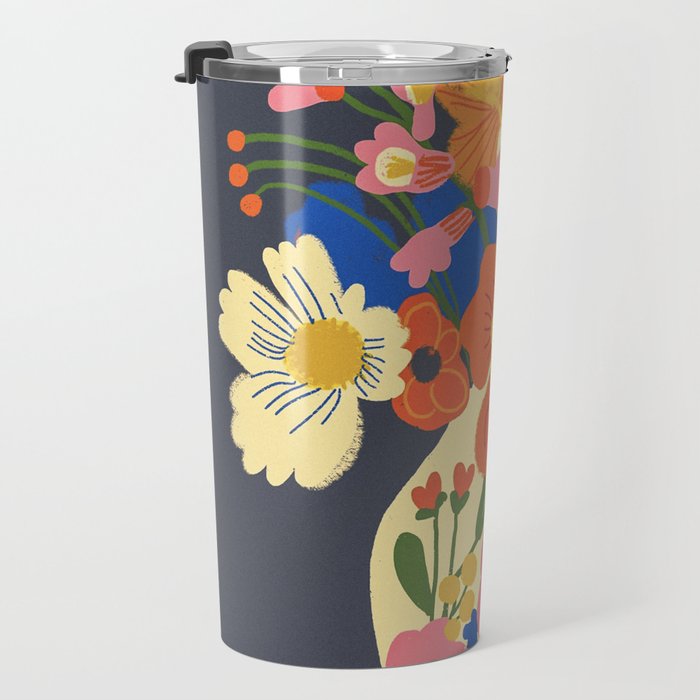 Nasturtium Travel Mug Gallery Image 3