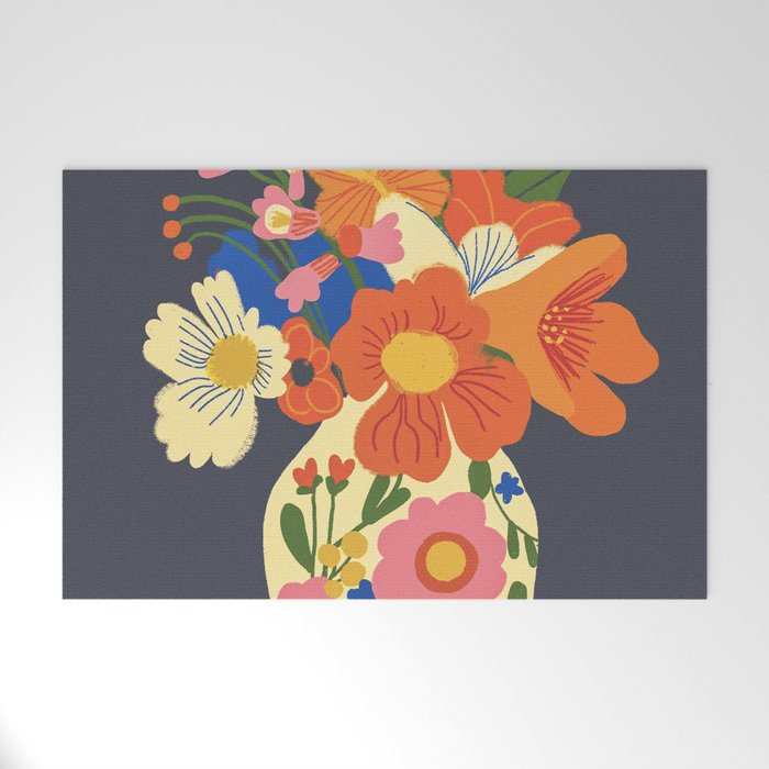 Nasturtium Welcome Mat Gallery Image 1