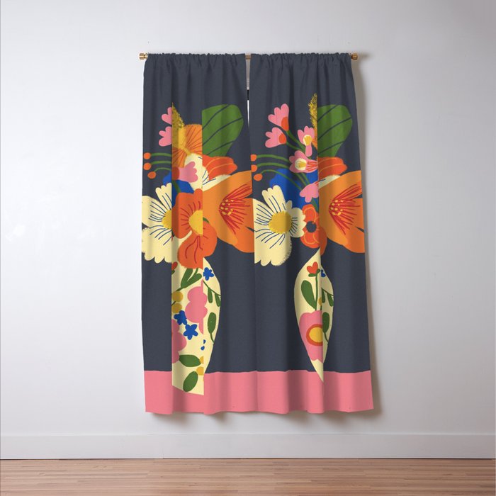 Nasturtium Window Curtain Gallery Image 3