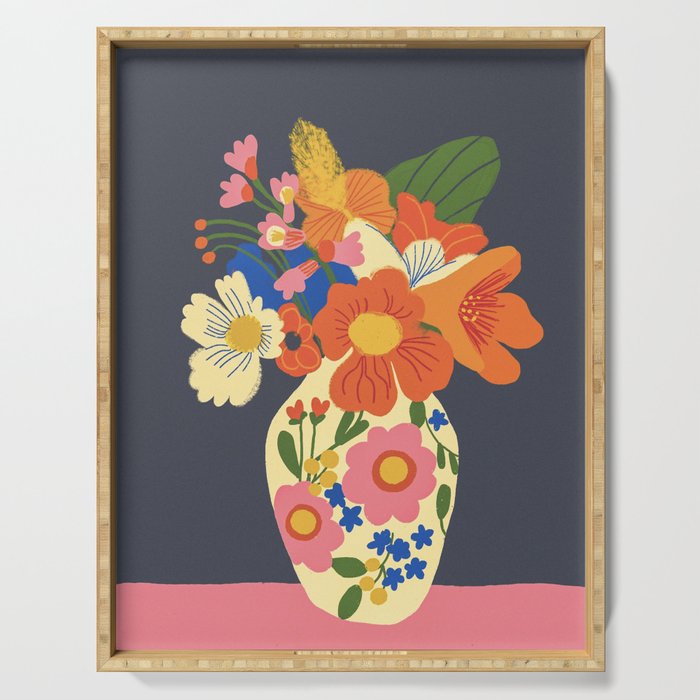 Nasturtium Serving Tray Gallery Image 1
