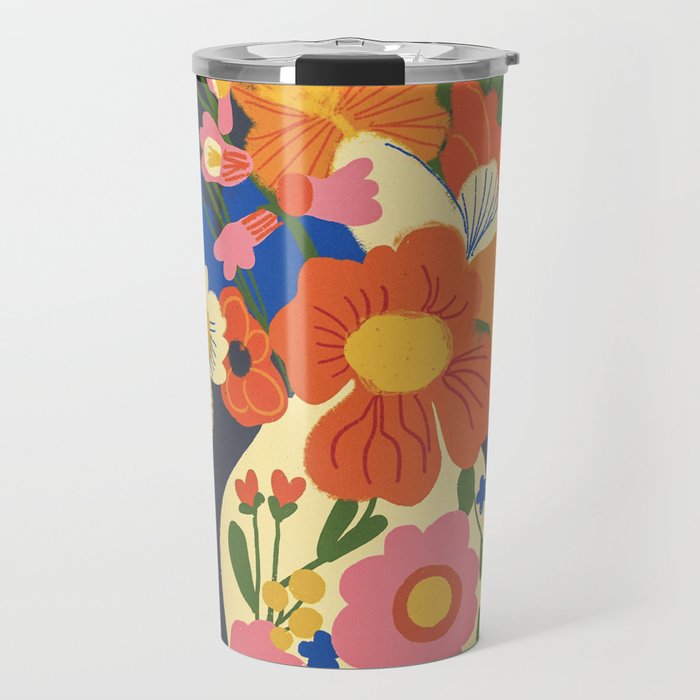 Nasturtium Travel Mug Gallery Image 1