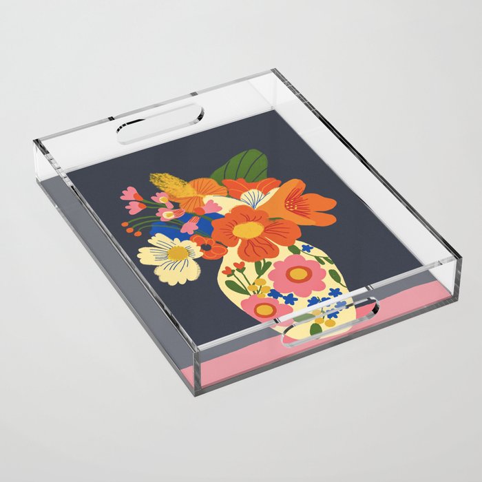 Nasturtium Acrylic Tray Gallery Image 1