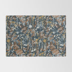 Abstract Forest Night A Rug Gallery Image 2