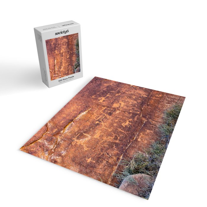 Ancient Rock Art Panel 0619 - Utah Jigsaw Puzzle Gallery Image 2
