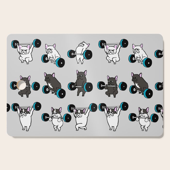 OLYMPIC LIFTING FRENCHIE Cutting Board Gallery Image 1