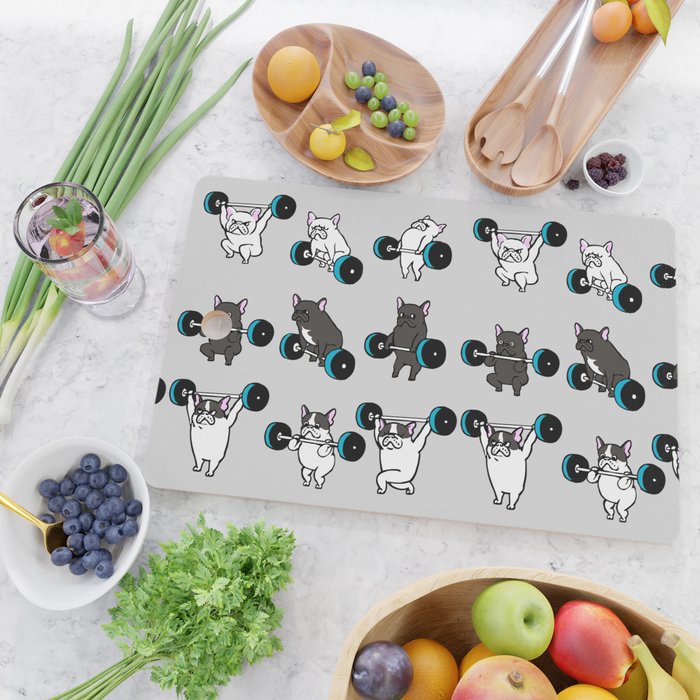 OLYMPIC LIFTING FRENCHIE Cutting Board Gallery Image 2