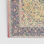 Douglass Mughal 'Millefleurs' North Indian Rug Print Poster Gallery Image 3