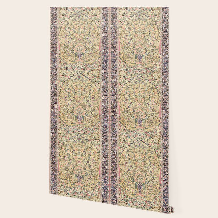 Douglass Mughal 'Millefleurs' North Indian Rug Print Wallpaper Gallery Image 2