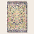 Douglass Mughal 'Millefleurs' North Indian Rug Print Cutting Board Gallery Image 1