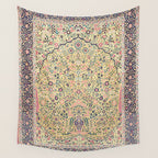 Douglass Mughal 'Millefleurs' North Indian Rug Print Wall Tapestry Gallery Image 4