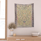 Douglass Mughal 'Millefleurs' North Indian Rug Print Wall Tapestry Gallery Image 2