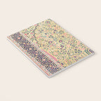 Douglass Mughal 'Millefleurs' North Indian Rug Print Notebook Gallery Image 3