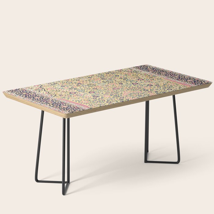 Douglass Mughal 'Millefleurs' North Indian Rug Print Coffee Table Gallery Image 1