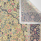 Douglass Mughal 'Millefleurs' North Indian Rug Print Wall Tapestry Gallery Image 3