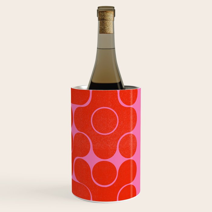 Abstract mid-century shapes no 6 Wine Chiller Gallery Image 3