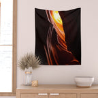 Curves of the Canyon Wall Tapestry Gallery Image 2