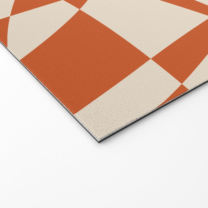Glass Glitch: Tuscany Brown Edition Welcome Mat Gallery Image 2