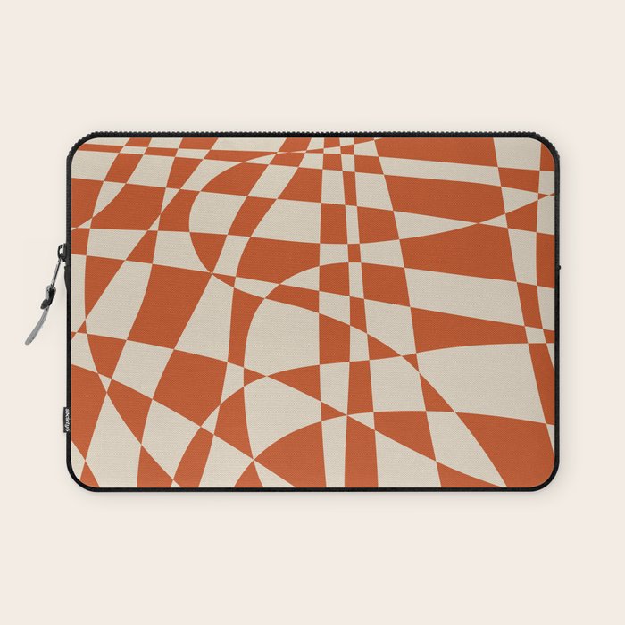 Glass Glitch: Tuscany Brown Edition Laptop Sleeve Gallery Image 1