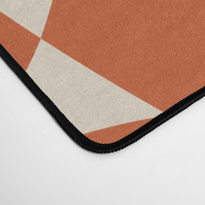 Glass Glitch: Tuscany Brown Edition Desk Mat Gallery Image 4