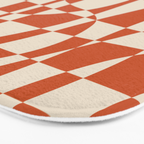 Glass Glitch: Tuscany Brown Edition Bath Mat Gallery Image 3