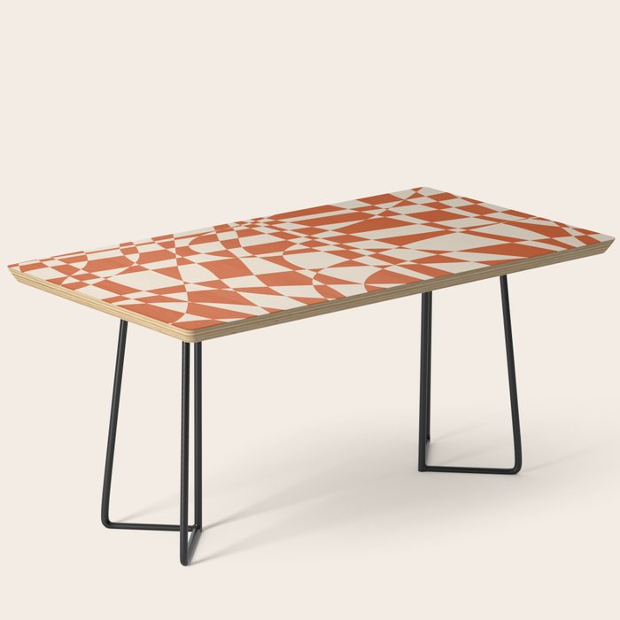 Glass Glitch: Tuscany Brown Edition Coffee Table Gallery Image 1