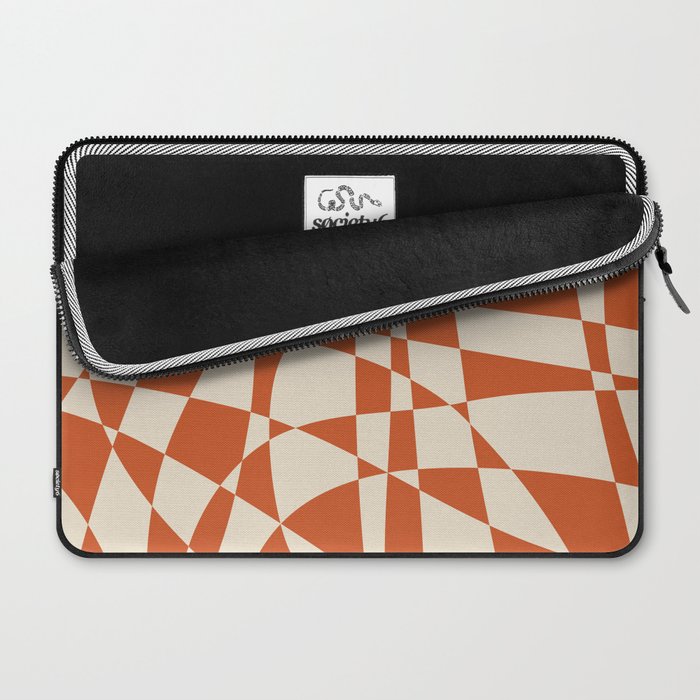 Glass Glitch: Tuscany Brown Edition Laptop Sleeve Gallery Image 2