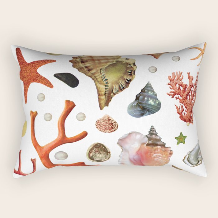 Shell collection Rectangular Pillow Gallery Image 2