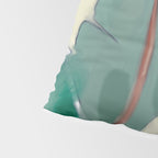 abstract pastel leaves 3 Pillow Sham Gallery Image 4