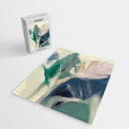 abstract pastel leaves 3 Jigsaw Puzzle Gallery Image 2