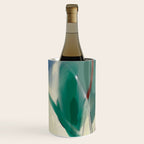 abstract pastel leaves 3 Wine Chiller Gallery Image 2