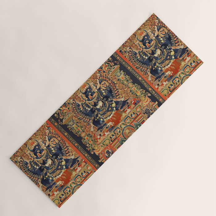 Tantric Buddhist Vajrabhairava Deity 2 Yoga Mat Gallery Image 1