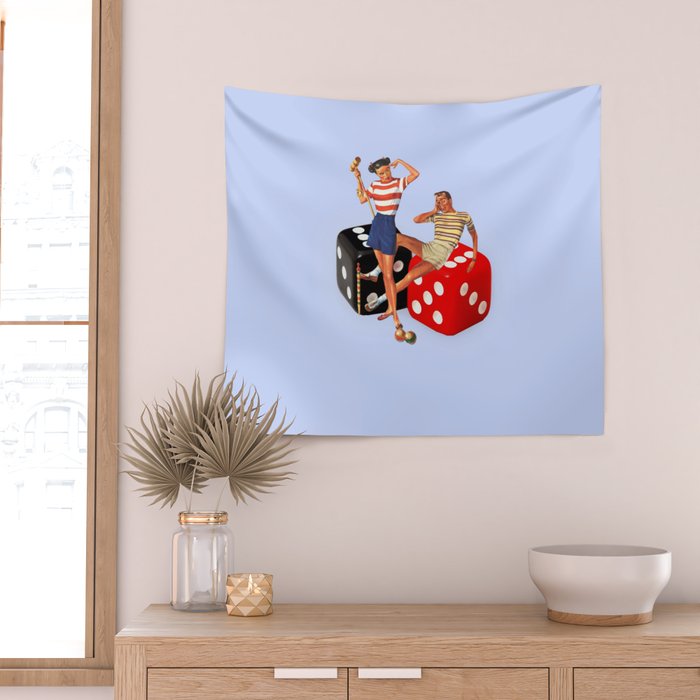 love game Wall Tapestry Gallery Image 2