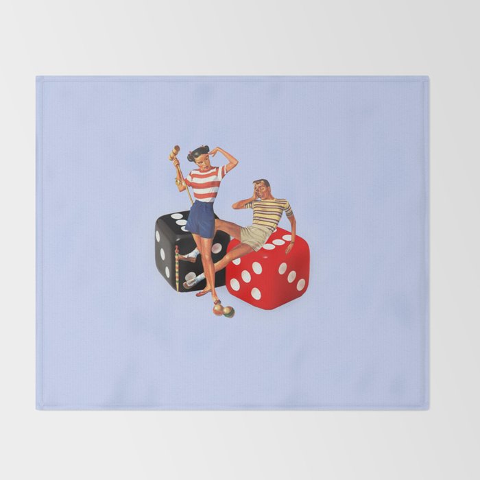 love game Throw Blanket Gallery Image 2