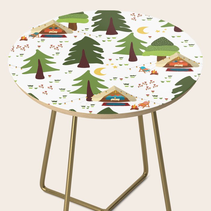 Glamping between trees. Campnight. Side Table Gallery Image 2