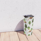 Glamping between trees. Campnight. Travel Mug Gallery Image 4