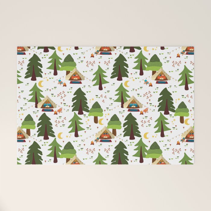 Glamping between trees. Campnight. Welcome Mat Gallery Image 1