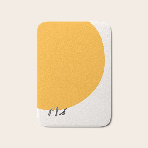 We Can Move The Sun Together Bath Mat Gallery Image 1
