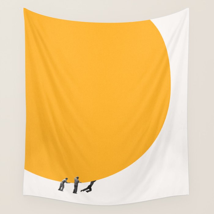 We can move the sun together Wall Tapestry Gallery Image 4