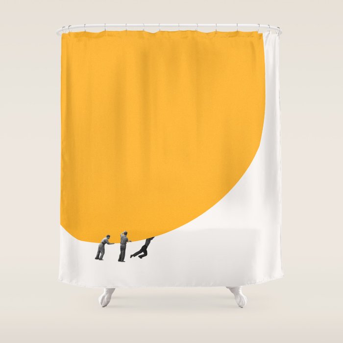 We can move the sun together Shower Curtain Gallery Image 1