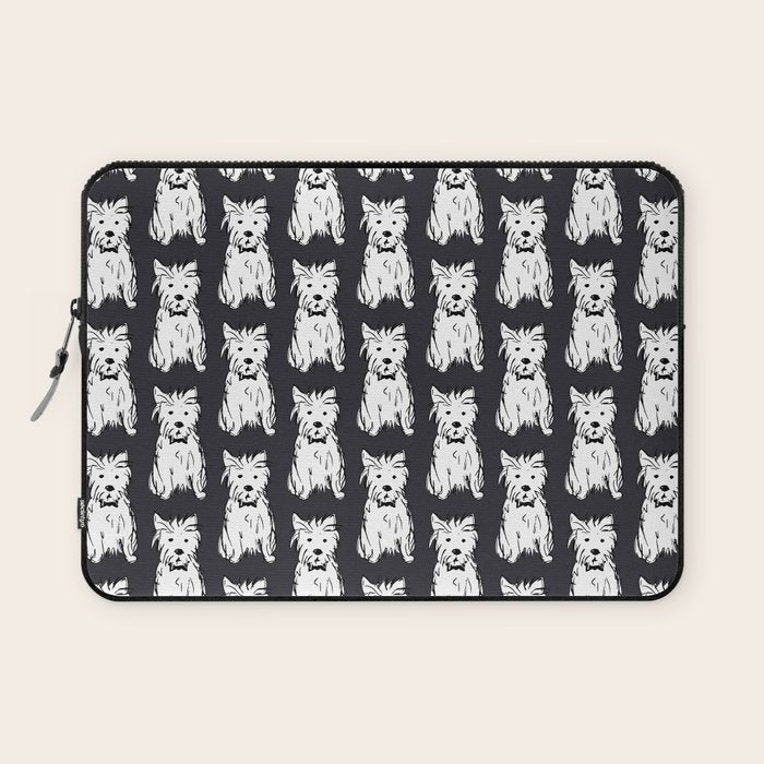 Milo the dog Laptop Sleeve Gallery Image 1