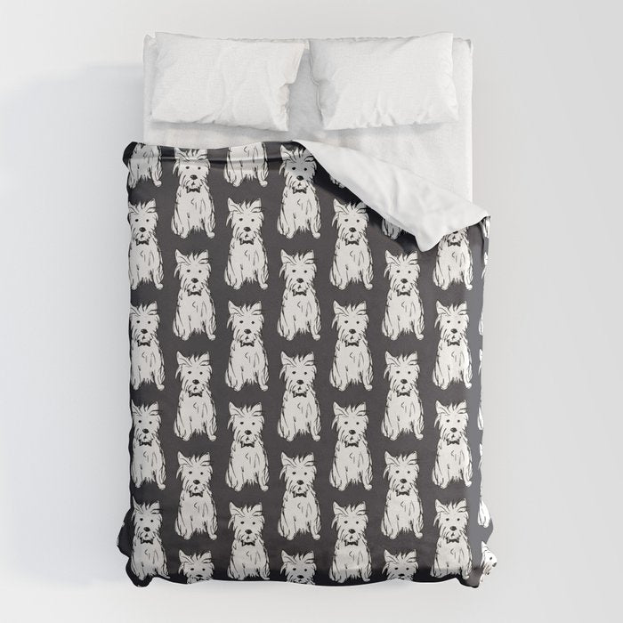 Milo the dog Duvet Cover Gallery Image 6