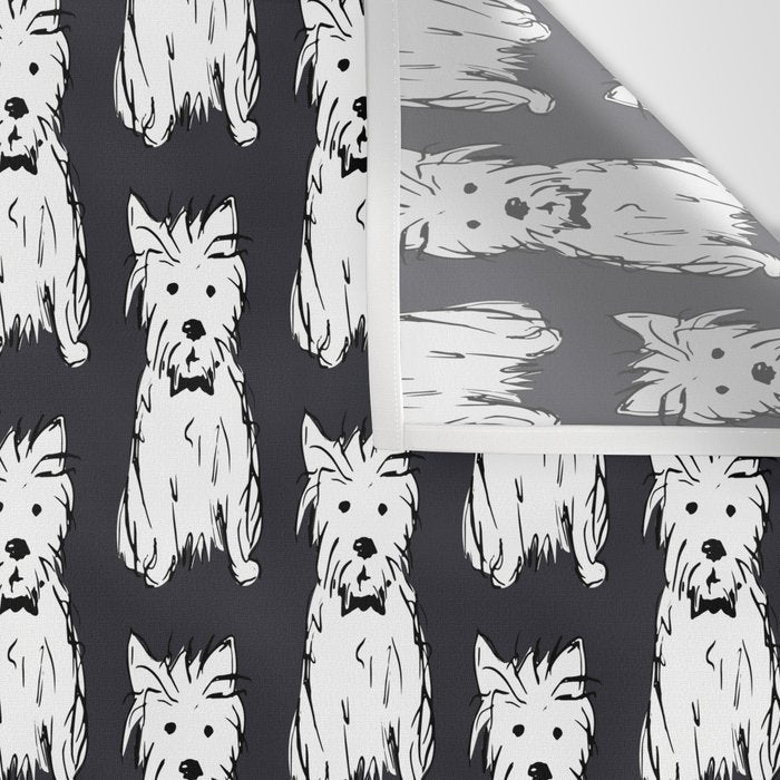 Milo the dog Wall Tapestry Gallery Image 3