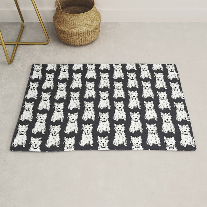 Milo the dog Rug Gallery Image 1