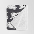Milo the dog Throw Blanket Gallery Image 3