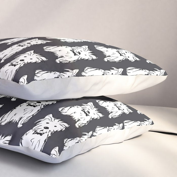 Milo the dog Pillow Sham Gallery Image 3