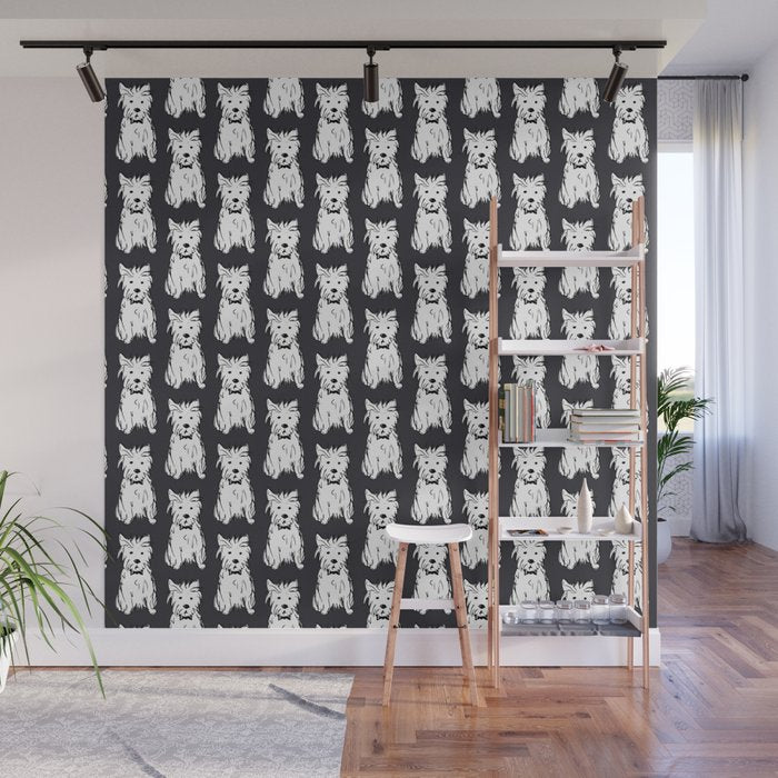 Milo the dog Wall Mural Gallery Image 1